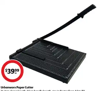 Coles Urbanworx Paper Cutter offer