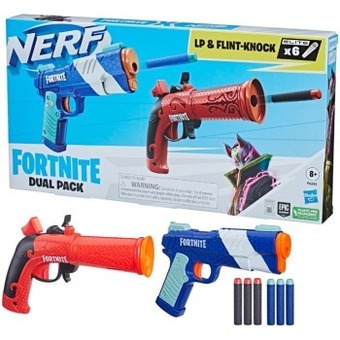 Nerf fortnite dual pack playblasters