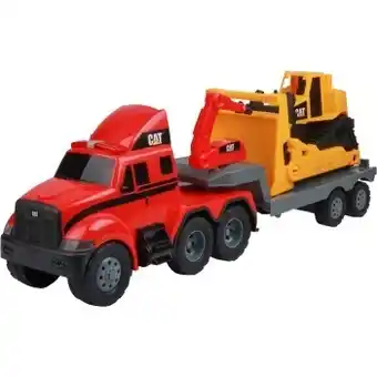 BIG W New cat heavy movers flatbed with bulldozer offer