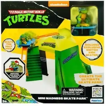 BIG W New teenage mutant ninja turtles mini madness classic skate park offer