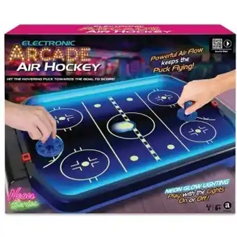 BIG W New electronic arcade neon series - air hockey offer