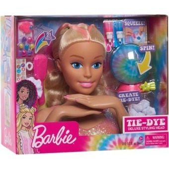 BIG W Barbie tie-dye deluxe styling head offer