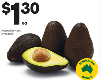 Woolworths Australian Hass Avocados offer