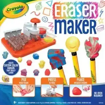 BIG W Crayola eraser maker offer