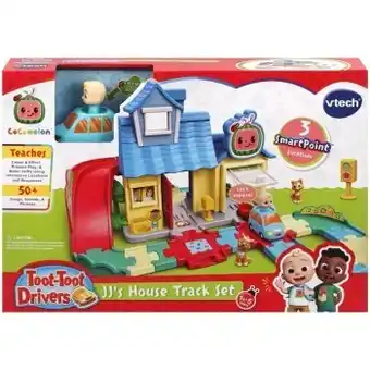 BIG W New cocomelon toot-toot drivers jj’s house track set offer