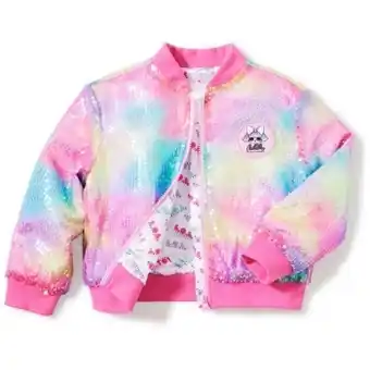 BIG W L.o.l. surprise! kids rainbow sequin jacket offer
