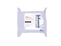My Chemist Johnson’s Daily Essentials Night Pampering Facial Wipes 25 Pack offer