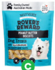 Woolworths Mayver's Peanut Butter Dog Biscuits 250g offer
