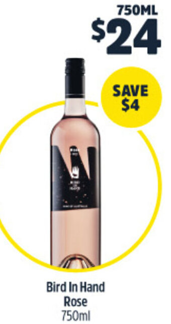 Bird In Hand Rose 750ml