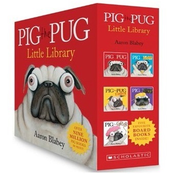 BIG W Pig the pug 5 book little library offer