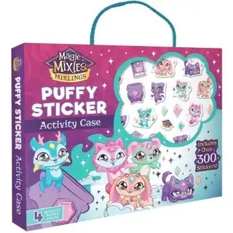 BIG W New puffy sticker activity case: magic mixies mixlings offer