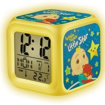 BIG W Cocomelon led glo-clock with room temperature offer