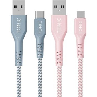 BIG W Tonic powerflex usb-c to usb-a cable twin pack offer