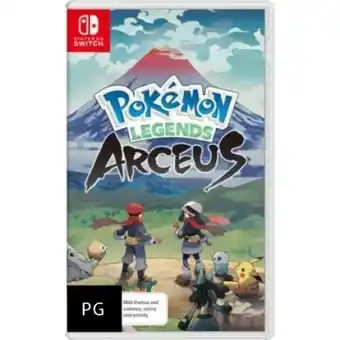 BIG W Nintendo switch pokèmon legends arceus offer