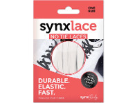 Synxlace No Tie Laces White