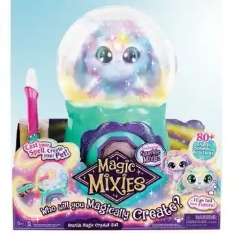 BIG W Magic mixies s2 sparkle magic crystal ball rainbow offer