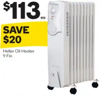 Woolworths Heller Oil Heater 9 Fin offer