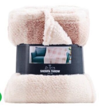 Inspire Double Sided Sherpa Throw