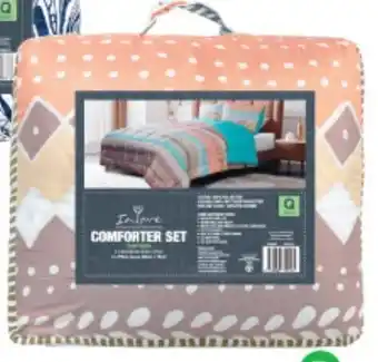 Woolworths Inspire Comforter Set QB Ikat offer