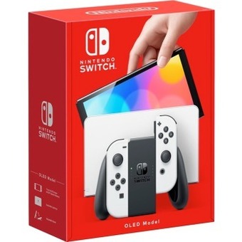 Nintendo switch oled console - white