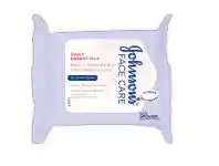 Chemist Warehouse Johnson's Daily Essentials Night Pampering Facial 25 Cleansing Wipes offer