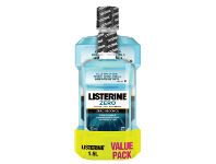 Listerine Mouthwash Zero Alcohol 1 Litre + 500ml Value Pack
