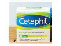 Chemist Warehouse Cetaphil Face Rich Hydrating Night Cream with Hyaluronic Acid 48g offer