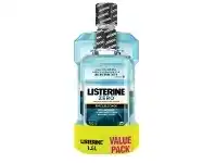 Chemist Warehouse Listerine Zero Alcohol Mouthwash Value Pack 1 Litre + 500ml offer