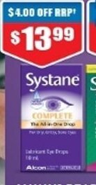 Chemist Warehouse Systane Complete offer