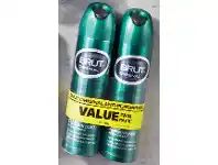 Brut Body Spray or Anti-Perspirant Deodorant 2 x 150g