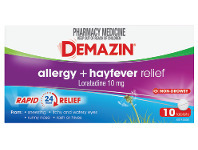 Demazin Allergy + Hayfever Relief 10 Tablets
