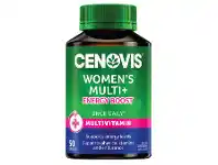 ePharmacy Cenovis Once Daily Women’s + Energy Boost Multi 50 Capsules offer