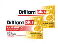 Ramsay Pharmacy Difflam Plus Honey and Lemon 16 Pack offer