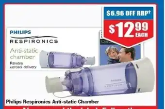 Chemist Warehouse Philip Respironics Anti-static Chamber offer