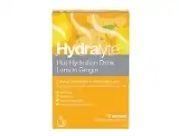 Hydralyte Hot Hydration Drink Lemon Ginger 10 Sachets