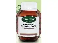 Thompson’s One-A-Day Ginkgo 6000 60 Capsules