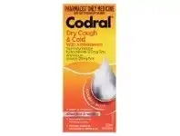 Good Price Pharmacy Codral Dry Cough & Cold with Antihistamine 200ml offer