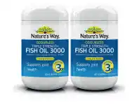 Chemist Warehouse Nature's Way Triple Strength Fish Oil 60 Capsules offer