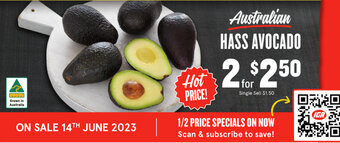 IGA Australian HASS AVOCADO offer
