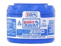 Terry White Pain Away SubZero Joint + Muscle Cold Cream 70g offer