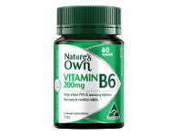 ePharmacy Nature’s Own Vitamin B6 200mg 60 Tablets offer