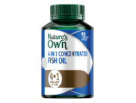 ePharmacy Nature’s Own 4 in 1 Concentrated Fish Oil 90 Capsules offer