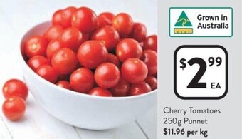 Foodworks Cherry Tomatoes 250g Punnet offer