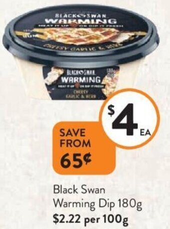 Foodworks Black Swan Warming Dip 180g offer