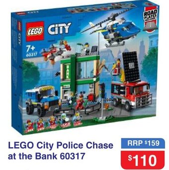 LEGO City Police Chase at the Bank 60317