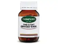 Thompson's One-A-day Ginkgo 6000 60 Capsules