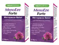 ePharmacy Naturopathica MenoEze Forte Menopause Relief 90 Tablets offer