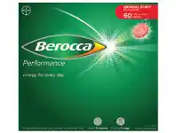 ePharmacy Berocca Energy Vitamin Original Berry Effervescent Tablets 60 Pack offer