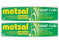 Metsal Heat Rub Cream 125g