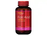 Microgenics Folic Acid 500mcg 120 Capsules